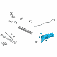 OEM 2015 Lexus LX570 Jar, HEADLAMP Cleaner Diagram - 85355-60211