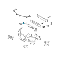 OEM 2007 Lexus LS460 Sensor, Ultrasonic, NO.2 Diagram - 89341-50070-D1