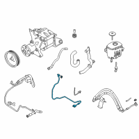 OEM 2010 BMW 750i xDrive Expansion Hose 2Nd Part Diagram - 32-41-6-793-762