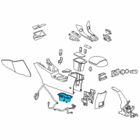 OEM 2014 Chevrolet Cruze Cup Holder Diagram - 95985533