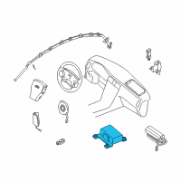 OEM Sensor-Side Air Bag Center Diagram - 98820-AM625