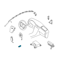 OEM Infiniti G35 Sensor-Side Air Bag, RH Diagram - K8830-CN025