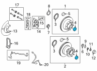 OEM 2006 Ford E-350 Super Duty Wheel Bearing Race Diagram - C8TZ-1217-A