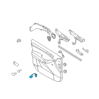 OEM Hyundai Switch Assembly-Fuel Filler Opener Diagram - 93555-3J000-6T