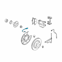 OEM BMW M3 Brake Hose Rear Diagram - 34-32-2-283-034