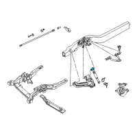 OEM 1999 Chevrolet Astro Bushing, Front Lower Control Arm Diagram - 15652552