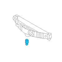 OEM 2011 Hyundai Elantra Bulb Diagram - 18642-21008-N