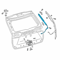 OEM 2021 Toyota RAV4 Lift Cylinder Diagram - 68910-42060