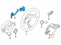 OEM Toyota Paddle Switch Diagram - SU003-08866