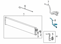 OEM 2020 Chevrolet Malibu Inlet Tube Diagram - 84599934