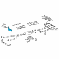 OEM 2022 Lexus LC500 INSULATOR Sub-Assembly Diagram - 58042-11021