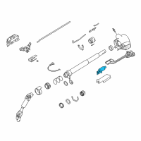 OEM 1994 Chevrolet Astro Solenoid Asm, Steering Column Brake Trans Shaft Interlock Diagram - 26023379