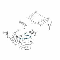 OEM Scion Release Cable Diagram - 53630-21010