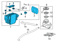 OEM Acura SIMULATOR SET Diagram - 01469-TGV-H04