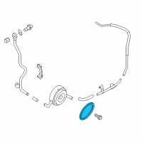 OEM Nissan Pathfinder Ring-Rubber Diagram - 21304-JA11A