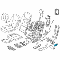OEM BMW X2 Switch Seat Adjustment Memory Diagram - 61-31-9-359-829