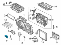 OEM 2022 Lincoln Aviator Expansion Valve Diagram - JX6Z-19849-A