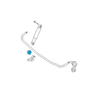 OEM 2007 Nissan Xterra Bush-Rear Stabilizer Diagram - 56243-EA020