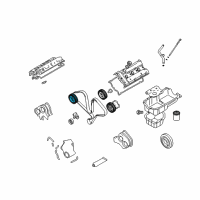 OEM 2004 Kia Sedona SPROCKET-Cam Shaft Diagram - 2421139500