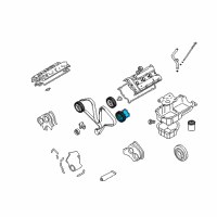 OEM 2005 Hyundai Santa Fe Sprocket-Camshaft Diagram - 24231-39500