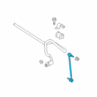 OEM 2018 Lexus ES350 Link Assy, Front Stabilizer Diagram - 48820-33070