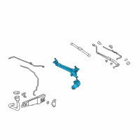 OEM 2014 Chevrolet Caprice Motor & Linkage Diagram - 92273050