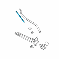 OEM 2021 Lincoln Corsair BLADE ASY - WIPER Diagram - LJ7Z-17528-B