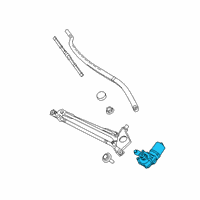 OEM 2020 Lincoln Corsair MOTOR ASY - WIPER Diagram - LJ7Z-17508-C