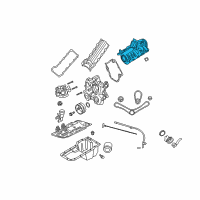 OEM Dodge Durango Engine Intake Manifold Diagram - 53013403AD