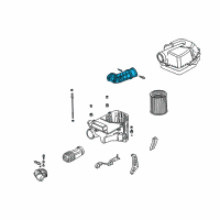 OEM 2003 Honda CR-V Tube, Air Flow Diagram - 17228-PNE-G00