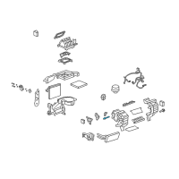 OEM 2012 Chevrolet Captiva Sport Air Temperature Sensor Diagram - 22767337