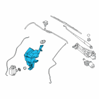 OEM 2015 Kia Rio Reservoir & Pump Ass Diagram - 986101W510