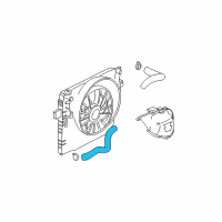 OEM 1999 Jeep Grand Cherokee Hose-Radiator Outlet Diagram - 52079401AB