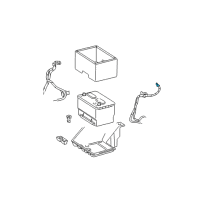 OEM 2005 Dodge Ram 1500 Battery Negative Wiring Diagram - 5029567AC