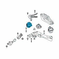 OEM 2019 BMW 750i Engine Mount Right Diagram - 22-11-6-860-458