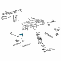 OEM 1999 Toyota Sienna Cylinder & Keys Diagram - 89703-33070