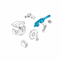 OEM Nissan Altima Switch Assy-Combination Diagram - 25560-JA046