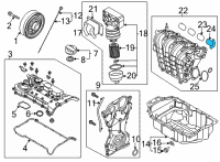 OEM 2021 Hyundai Elantra Gasket-PCV FKM Diagram - 28313-2J301