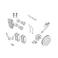 OEM Dodge Cap-BLEEDER Diagram - 4238717