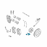 OEM Dodge Ram 1500 Sensor-Anti-Lock Brakes Diagram - 5183003AC