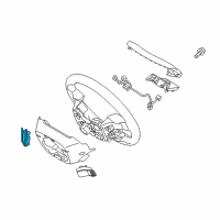 OEM Hyundai Paddle Shift Switch Assembly, Right Diagram - 96780-C2000