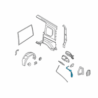 OEM Ford Transit Connect Emergency Cable Diagram - KT1Z-19A095-A