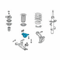 OEM Acura Bracket, Front Diagram - 51396-TJB-A04