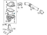 OEM 2022 Hyundai Tucson Insulator Diagram - 28160-L5100