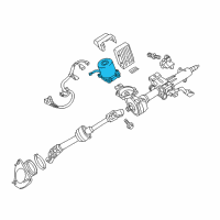 OEM 2015 Toyota Camry Motor Diagram - 80960-06020