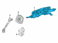 OEM Jeep Grand Wagoneer STEERING Diagram - 68423990AC