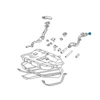 OEM 2015 Hyundai Veloster Cap Assembly-Fuel Filler Diagram - 31010-C1000