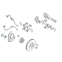 OEM 2009 Kia Borrego Ring-Retaining Diagram - 0K55226139