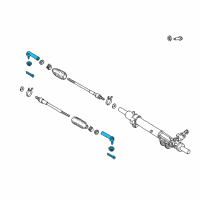 OEM 2019 Nissan Titan Socket-Kit Side Rod Outer Diagram - D8520-4KH0A