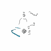 OEM 2009 Ford Edge Oil Cooler Diagram - 7T4Z-3D746-B